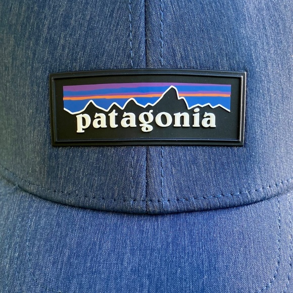 Last One! NWT Patagonia Logo  Hat - Blue - Picture 4 of 5
